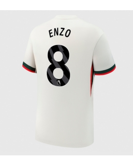 Chelsea Enzo Fernandez #8 Maglia Gara Trasferta Repliche 2025-26 Maniche Corte